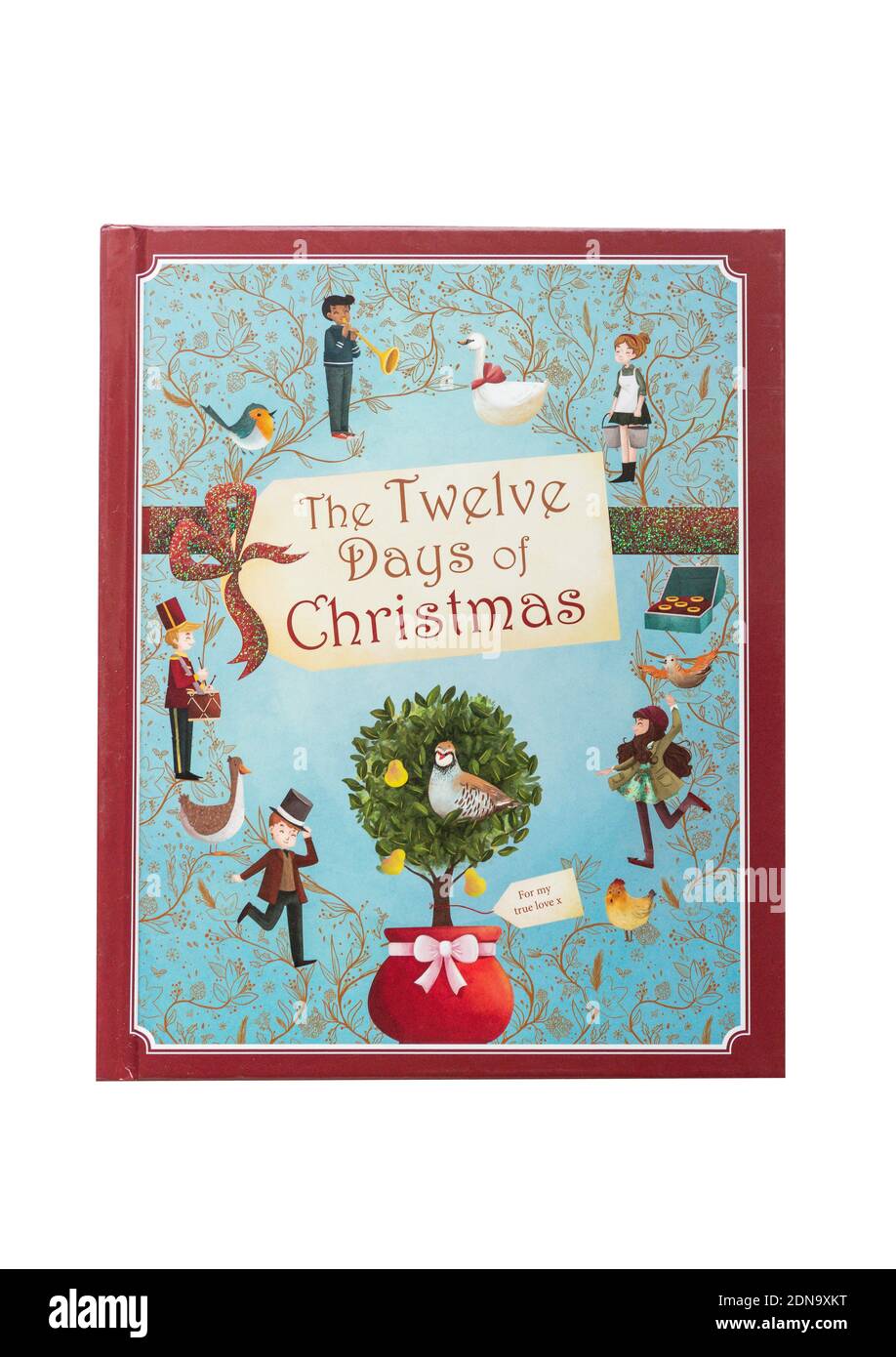 The Twelve Days of Christmas picture book, Greater London, England, United Kingdom Stock Photo