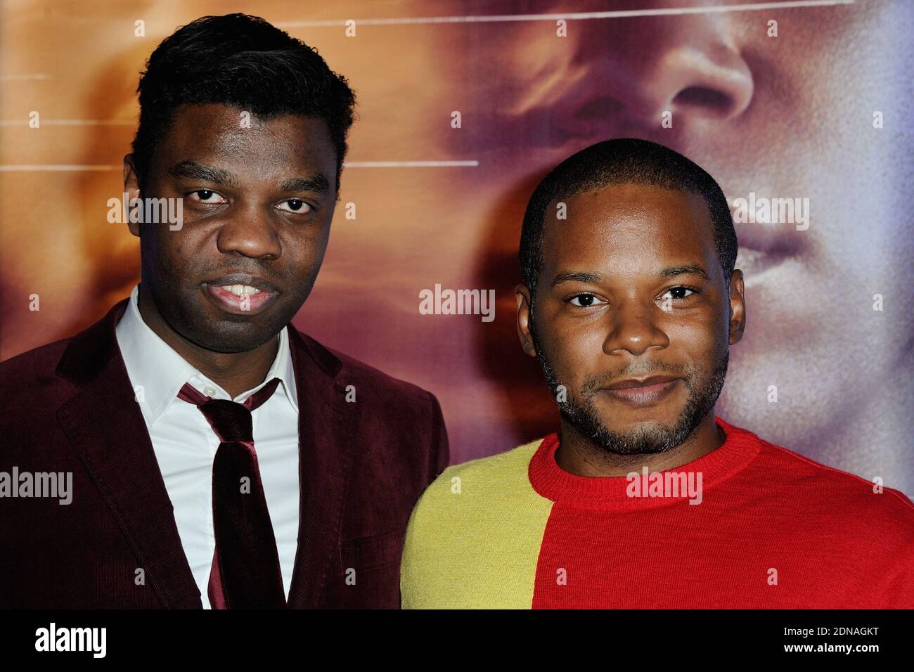 Prince Jean-Barthelemy Bokassa and Coreon Du attending the Kuduro party for the launching of Coreon Du's new album 'Binario' at the Cervantes Institute in Paris, France, on January 22, 2015. Photo by Aurore Marechal/ABACAPRESS.COM Stock Photo