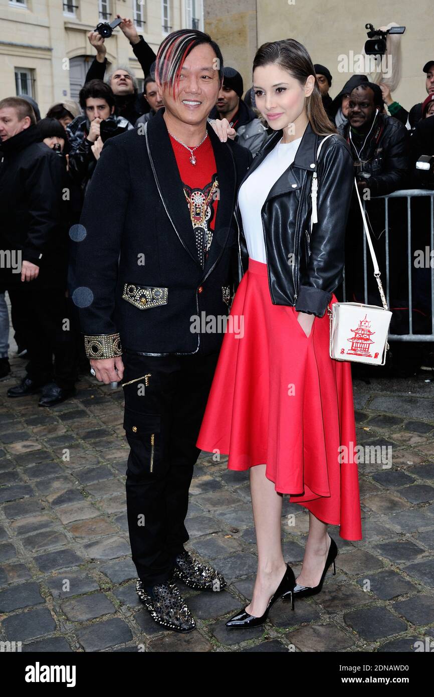Stephen Hung and Deborah Valdez-Hung attending Dior&rsquo;s Spring-Summer