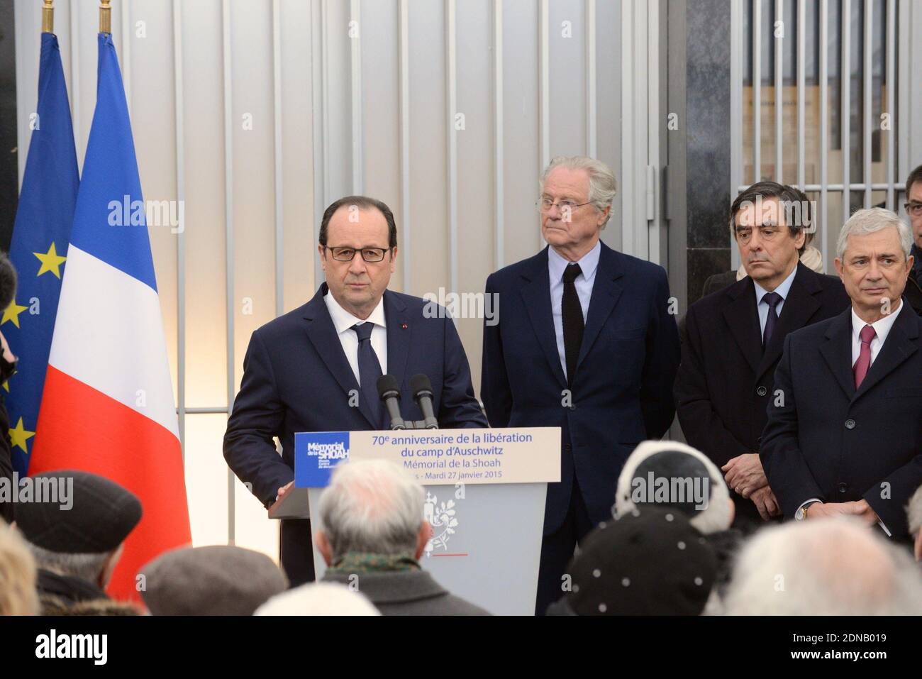 Shoah Memorial President Eric De Rothschild Delivers His Speech As L R French President Francois Hollande Former French Prime Minister Francois Fillon And National Assembly President Claude Bartolone Look On During A Ceremony Shoah Memorial President Eric De Rothschild Delivers His Speech As L R French President Francois Hollande Former French Prime Minister Francois Fillon And National Assembly President Claude Bartolone Look On During A Ceremony