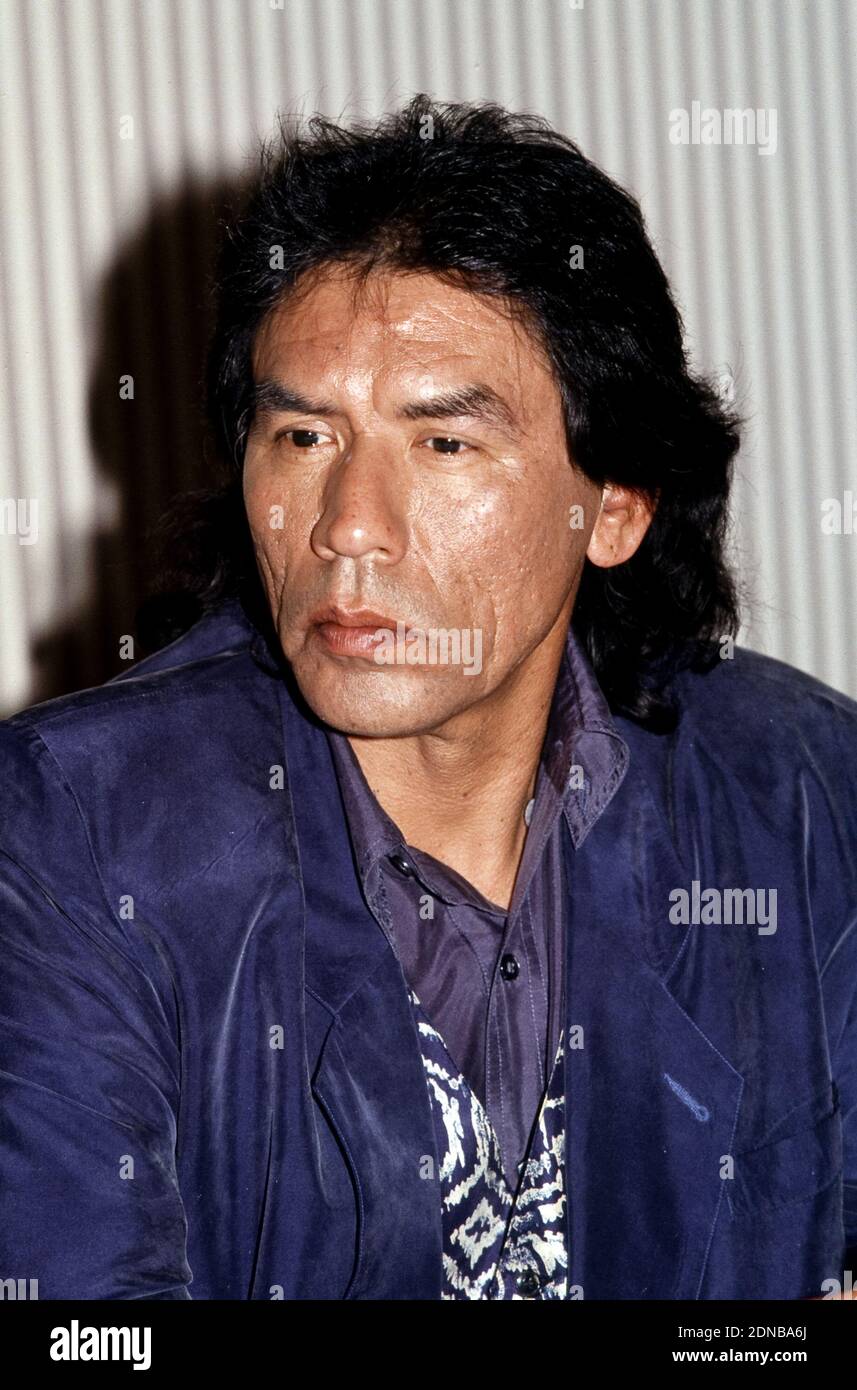 Wes Studi, circa 1990 / File Reference # 34000-1340PLTHA Stock Photo