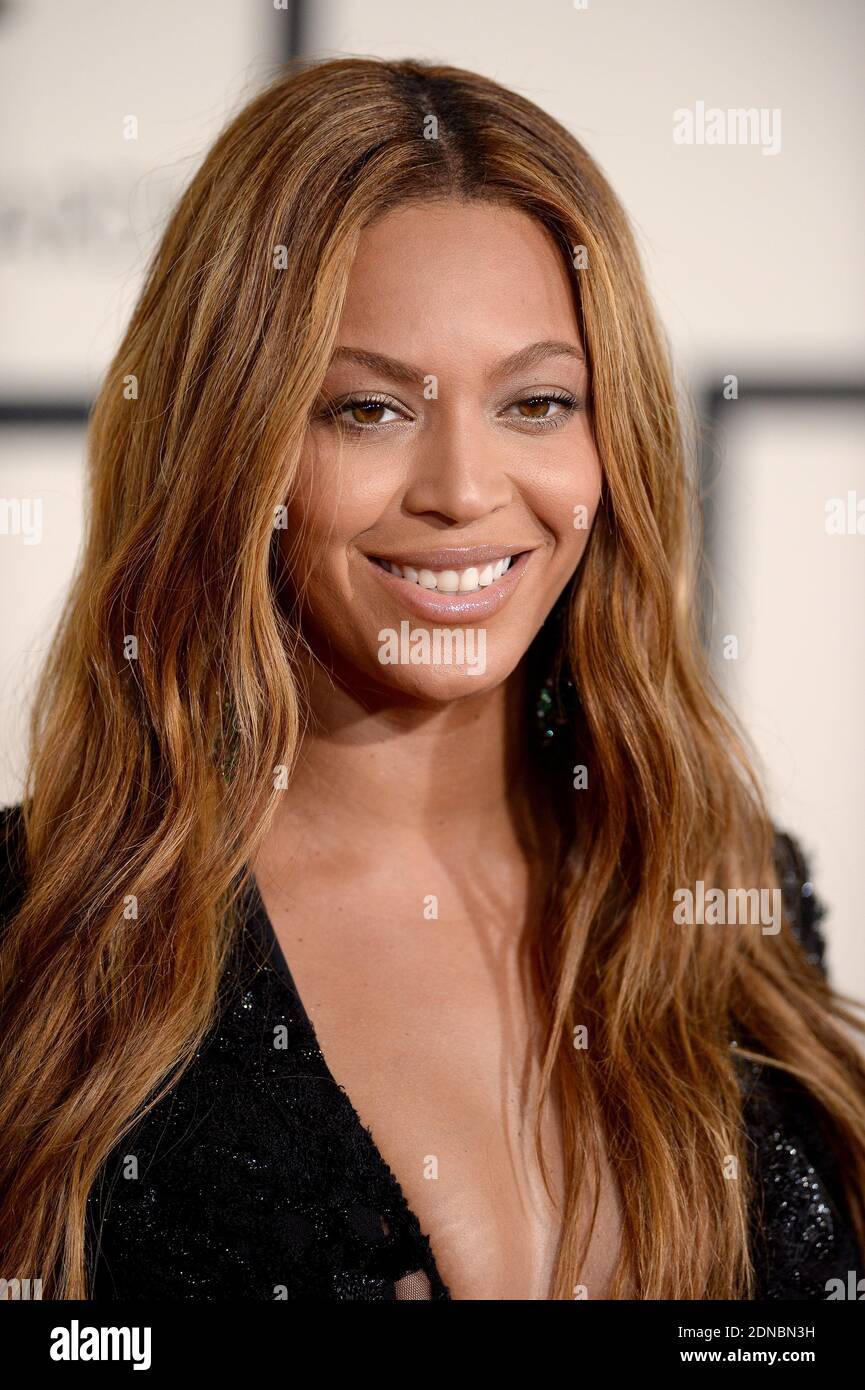 Beyonce attends the 57th Annual Grammy Awards at the Staples Center in ...