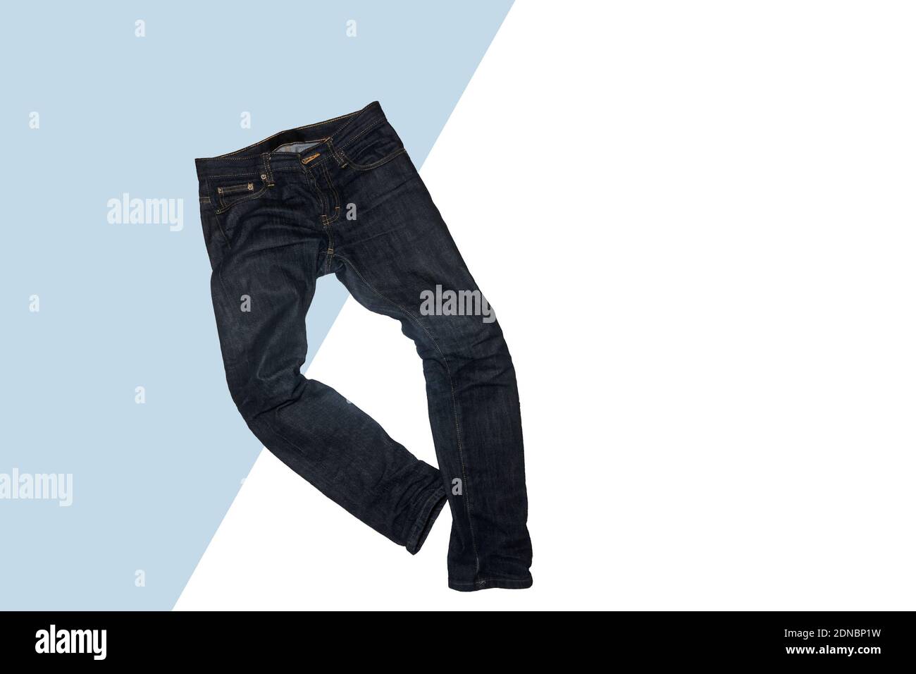 Two tone jeans High Resolution Stock 