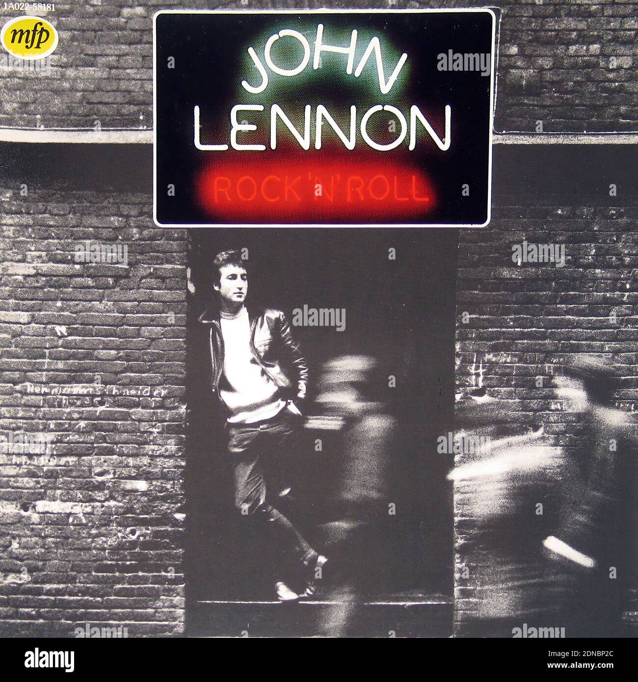 John Lennon Rock 'n' Roll (Holland) - Vintage Vinyl Record Cover Stock  Photo - Alamy