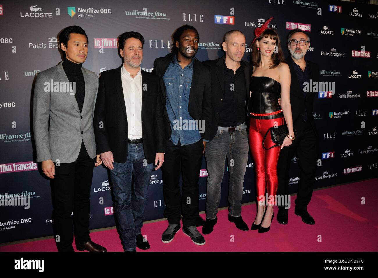 Medi Sadoun Et Frédérique Bel Frederic Chau, Philippe de Chauveron, Noom Diawara, Medi Sadoun, Frederique  Bel and Guy Laurent attending the 'Trophees du Film Francais' at Palais  Brongniart in Paris, France on February 12, 2015. Photo by