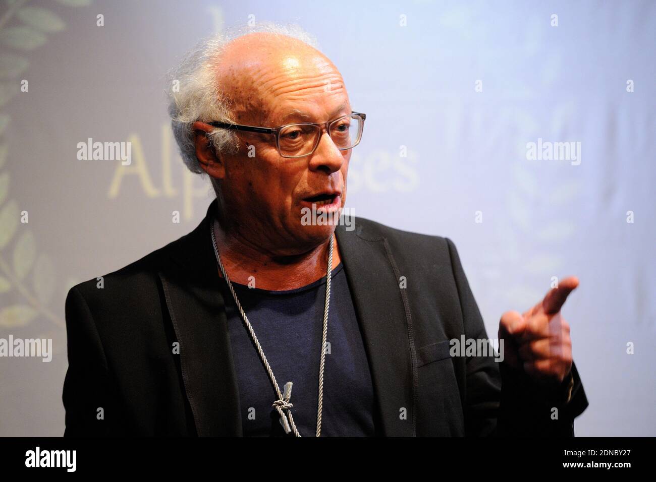Andre Bercoff attending Les Alphonses 2015 ceremony held at The Theatre De La Huchette in Paris, France on February 12, 2015. Photo by Alban Wyters/ABACAPRESS.COM Stock Photo