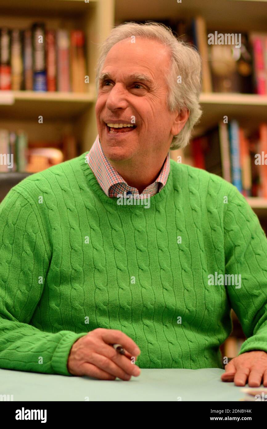 Henry Winkler takes part in a booksigning event promoting his new book
