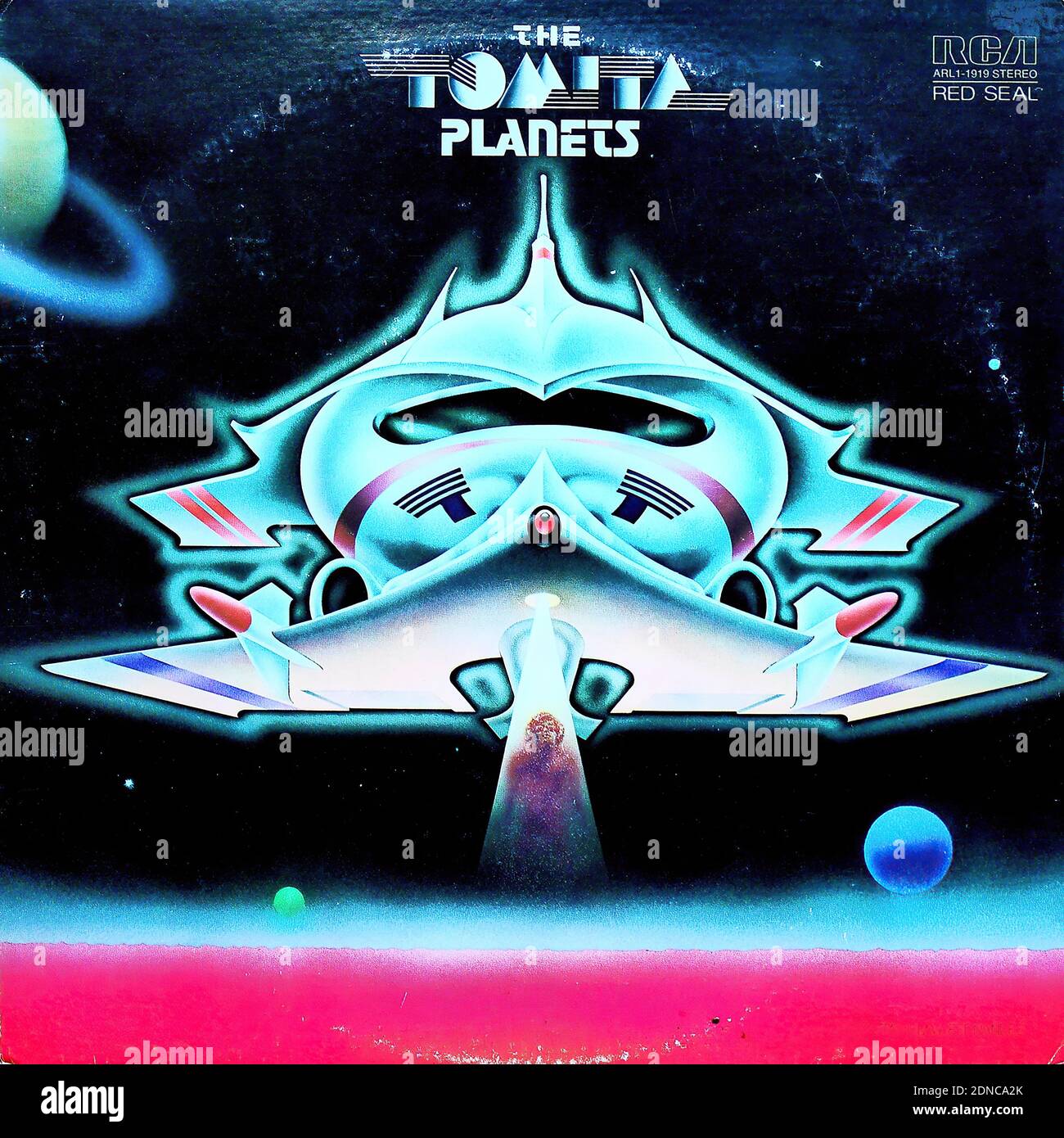 Tomita - The Planets - Vintage vinyl album cover Stock Photo - Alamy