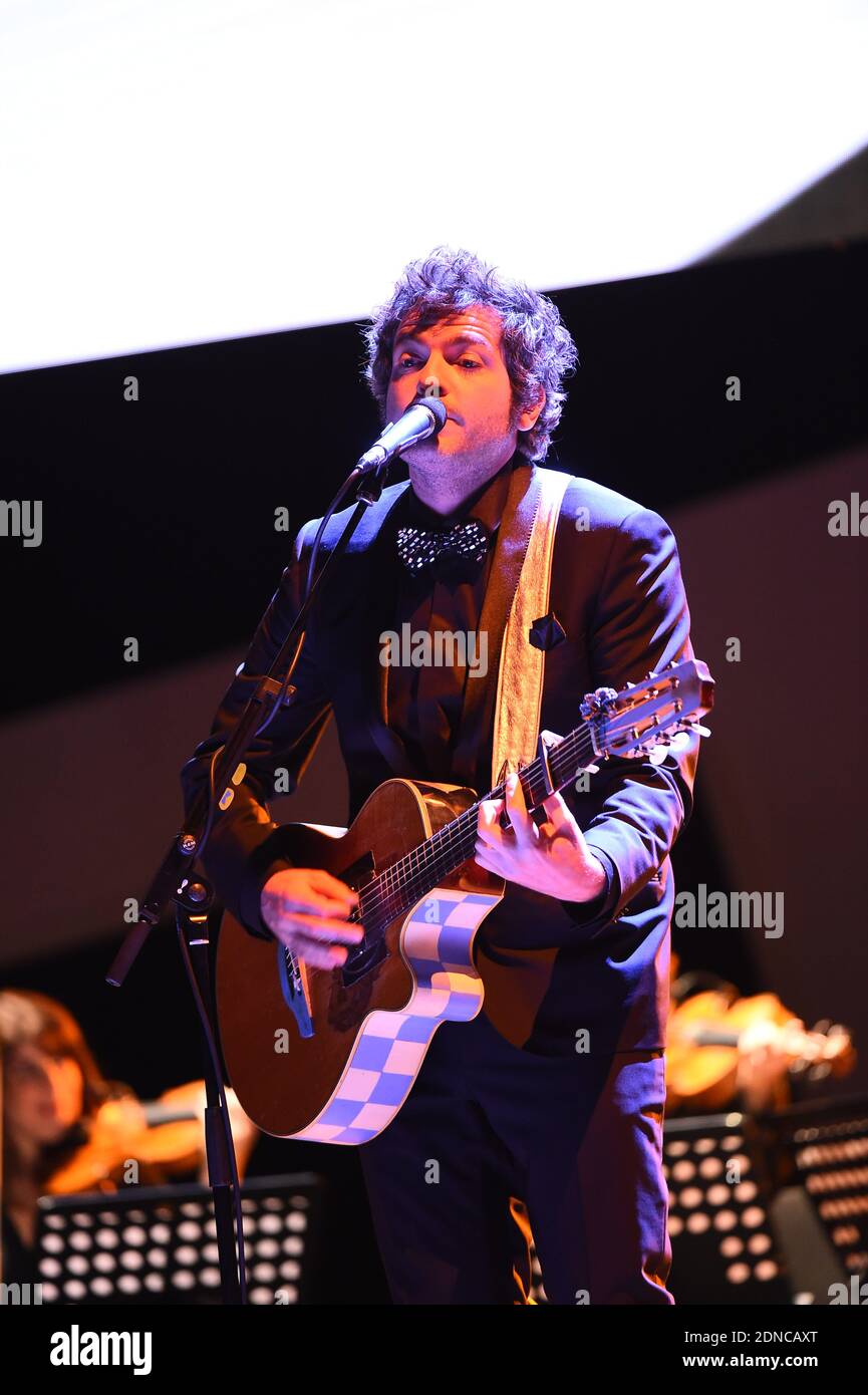 Mathieu Chedid attending the 39th Annual Cesar Film Awards ceremony ...
