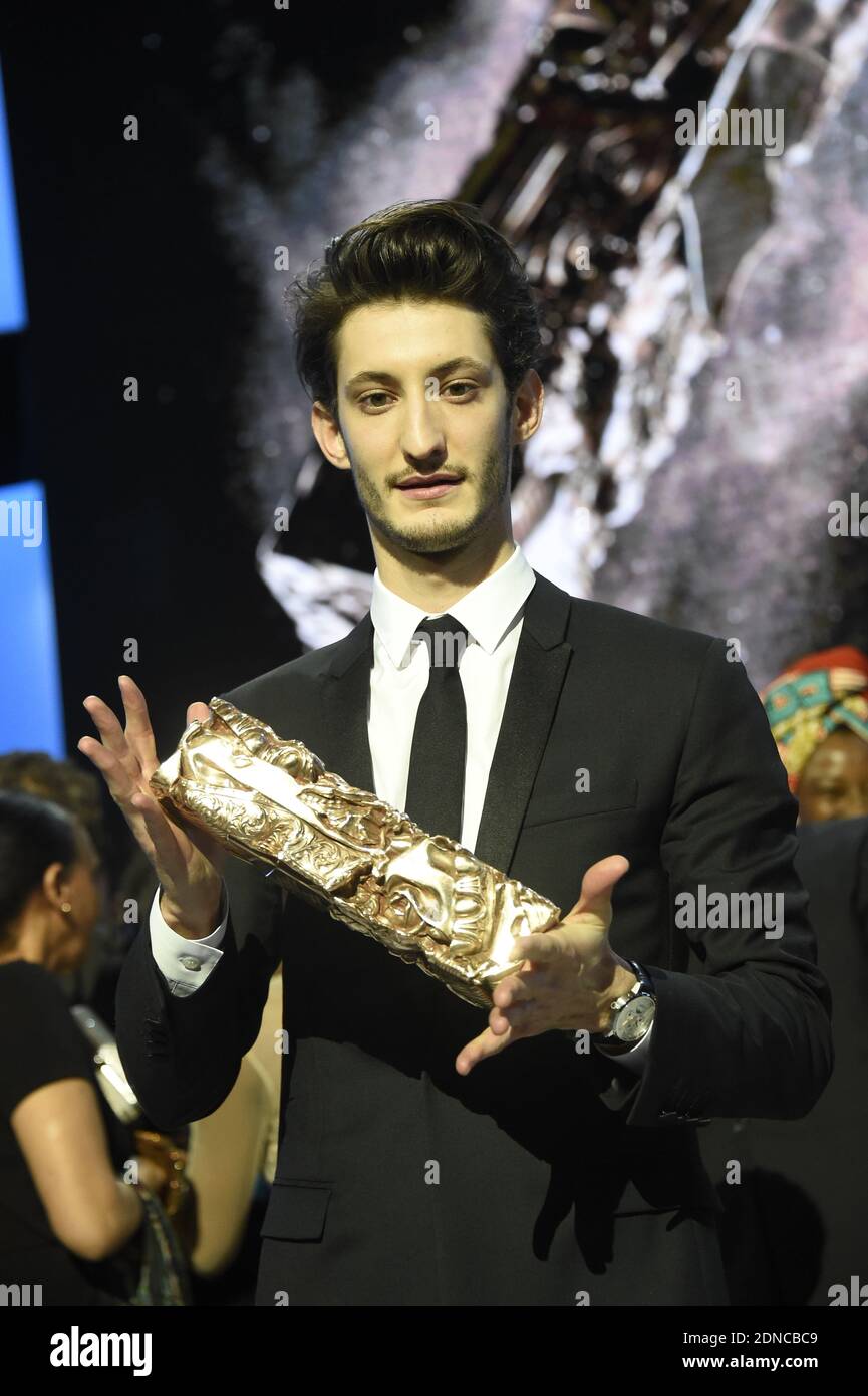 Pierre Niney during the 39th Annual Cesar Film Awards ceremony held at