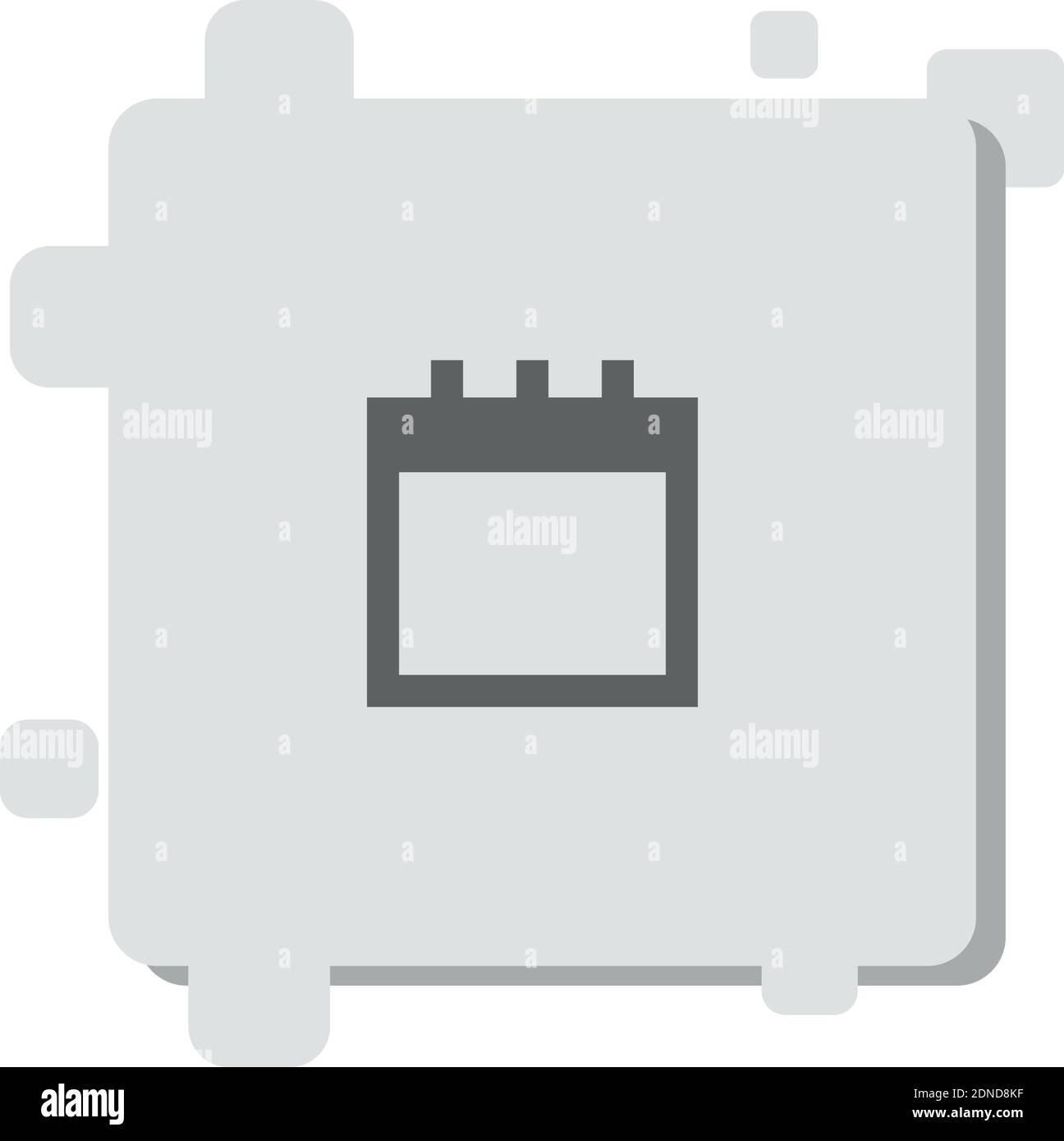 calendar vector icon modern simple vector illustration Stock Vector ...
