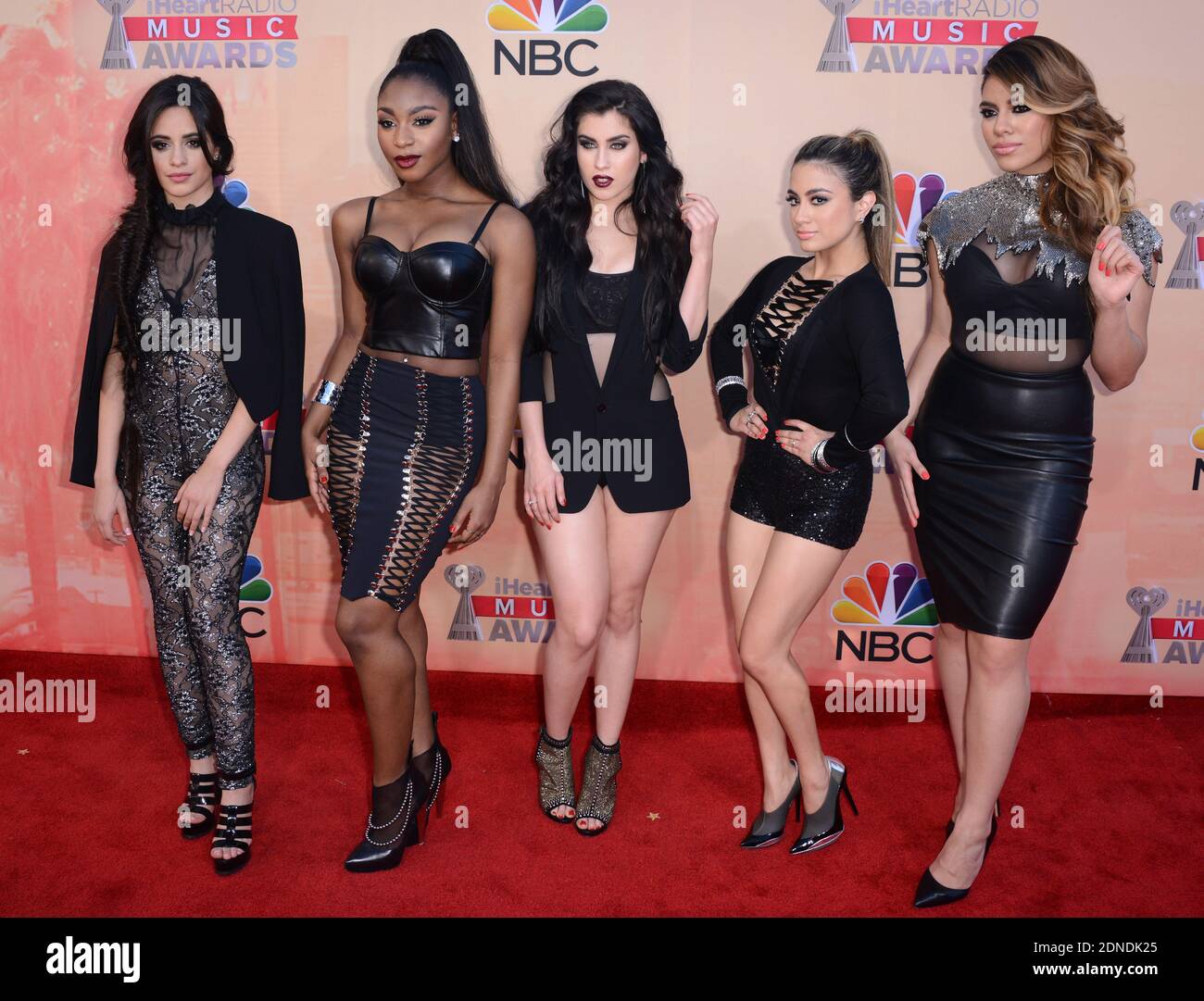 Fifth Harmony attends the iHeartRadio Music Awards held at the Shrine