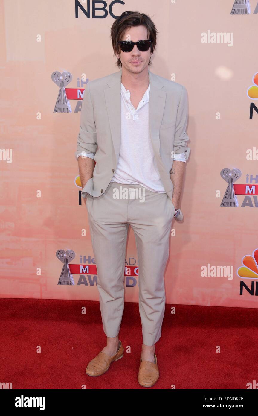 Nate Ruess attends the iHeartRadio Music Awards held at the Shrine