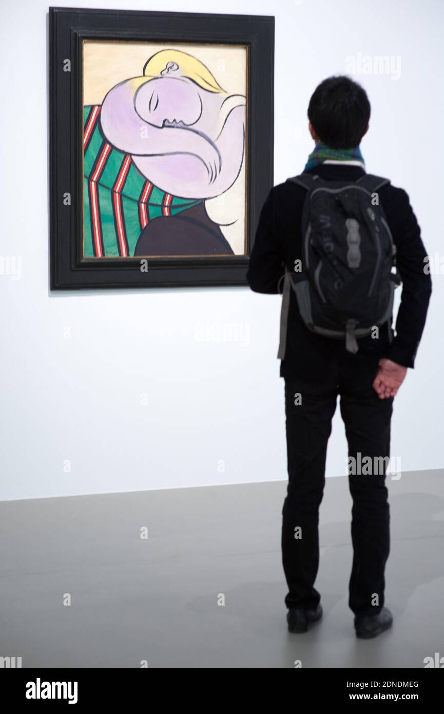 Pablo Picasso's 'Woman With Yellow Hair' is on display at the opening of the exhibition 'Keys to a Passion' at the Louis Vuitton Foundation in Paris, France, Monday, March 30, 2015. The Pablo Picasso's 'Woman With Yellow Hair' is on display at the opening of the exhibition 'Keys to a Passion' at the Louis Vuitton Foundation in Paris, France, Monday, March 30, 2015. The