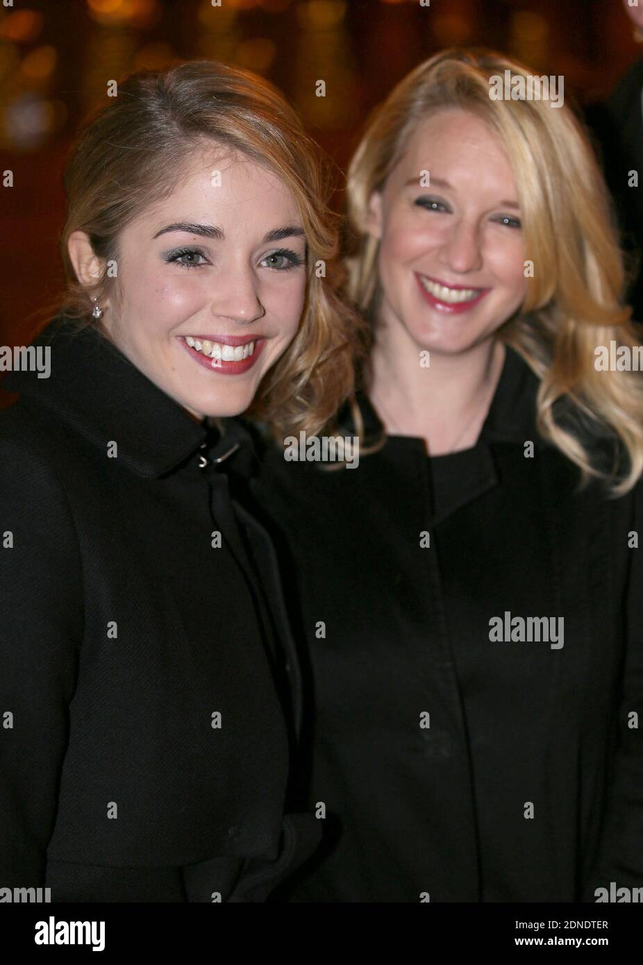 ALICE ISAAZ ET LUDIVINE SAGNIER - DINER DES REVELATIONS 2015 DES CESARS