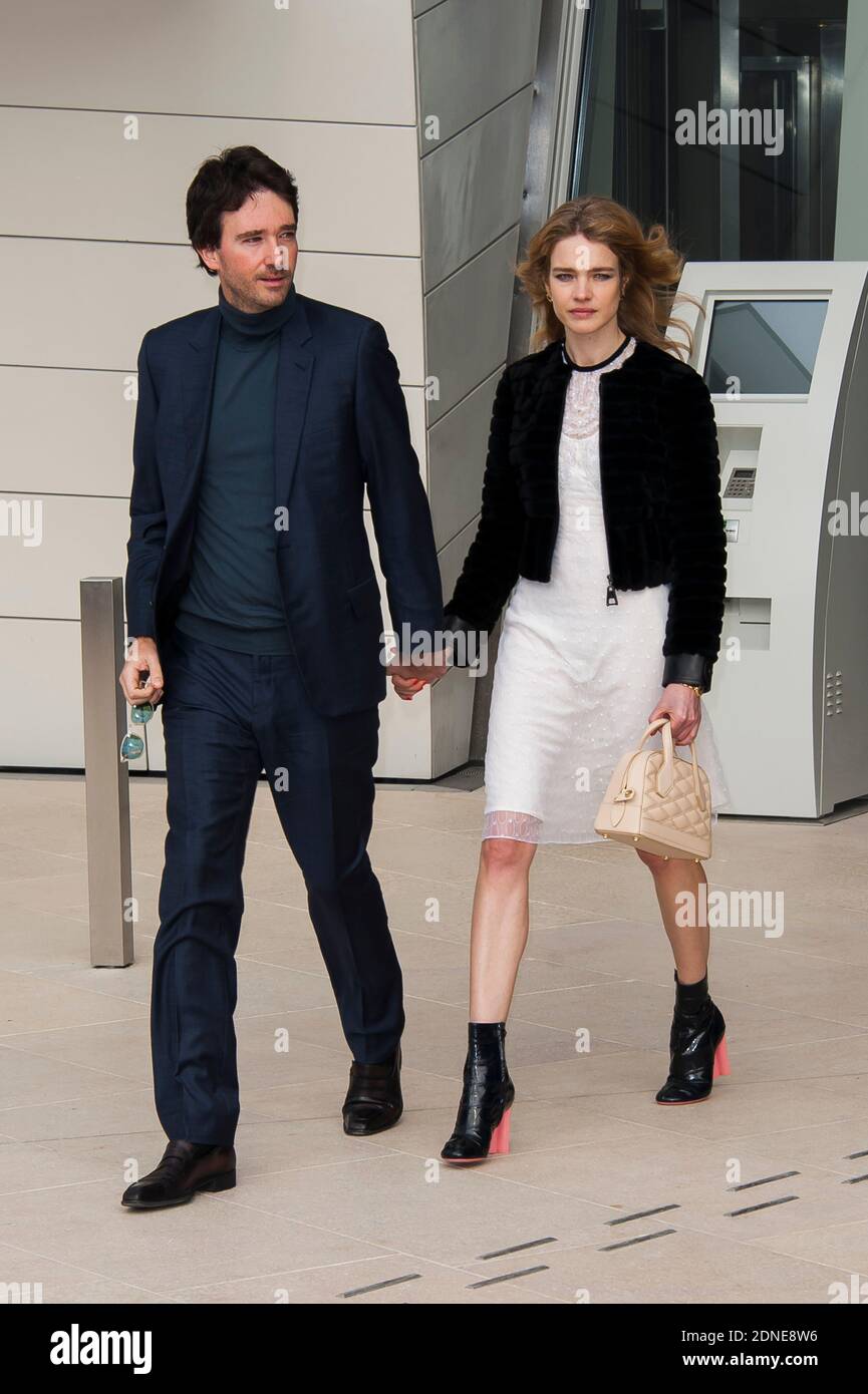 File photo - Natalia Vodianova and Antoine Arnault arrive to Louis