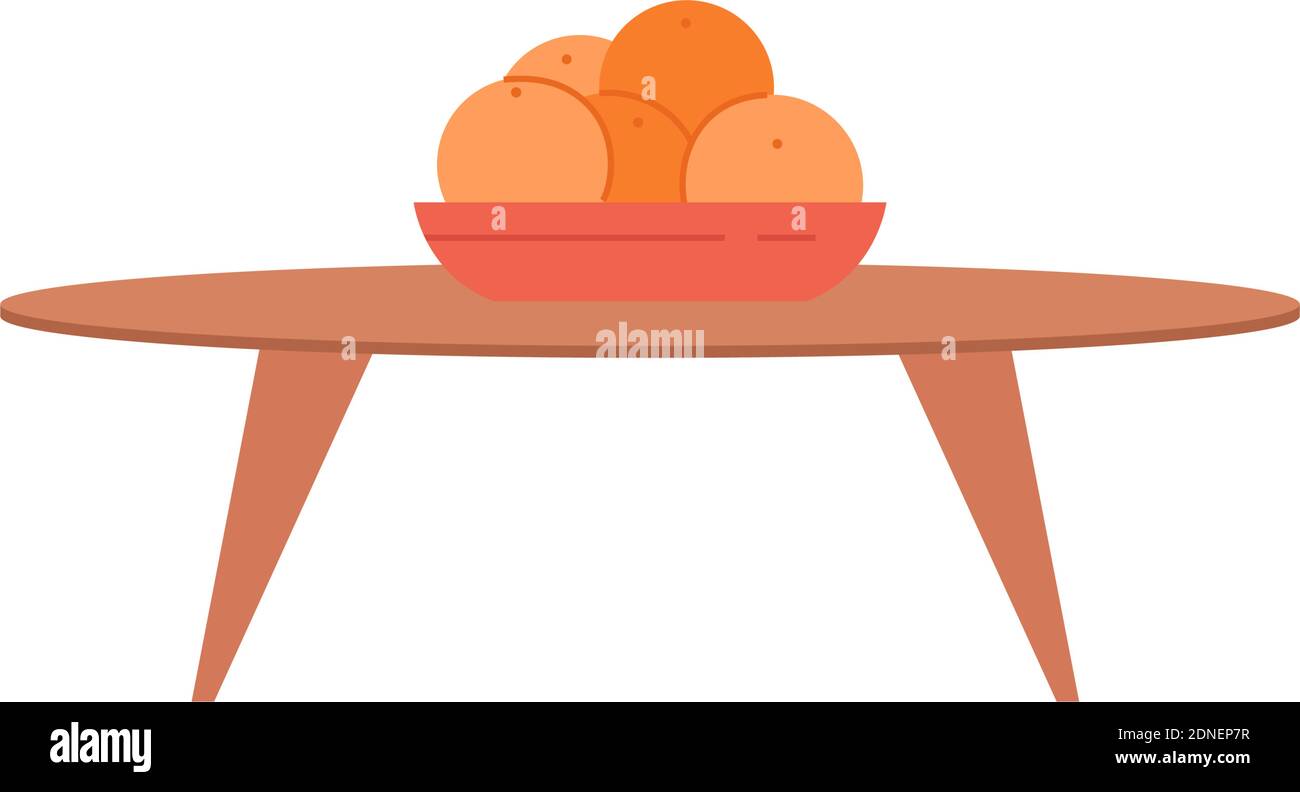 Isolated small table household items icon- Vector Stock Vector