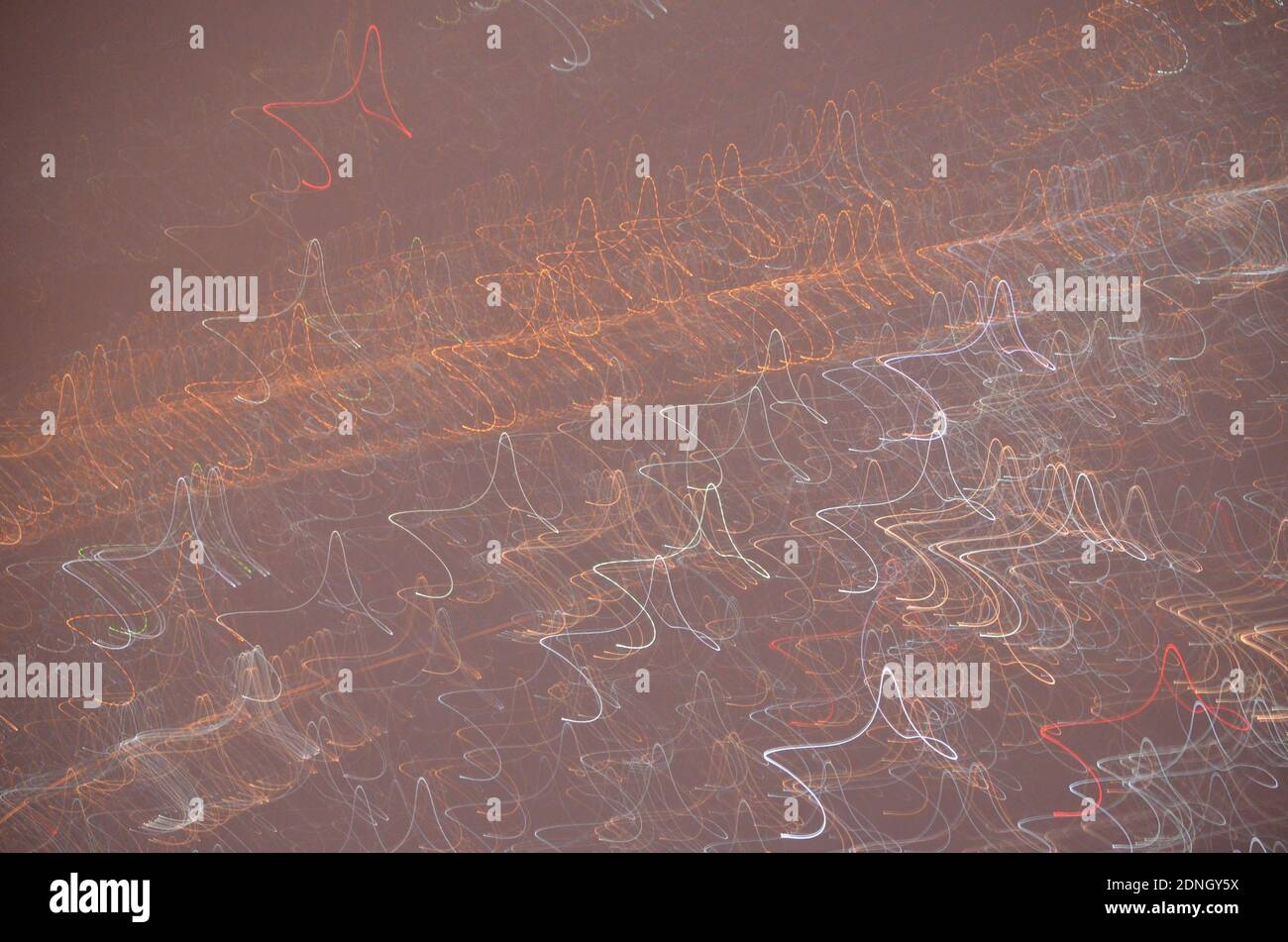 Light Painting At Night Stock Photo - Alamy