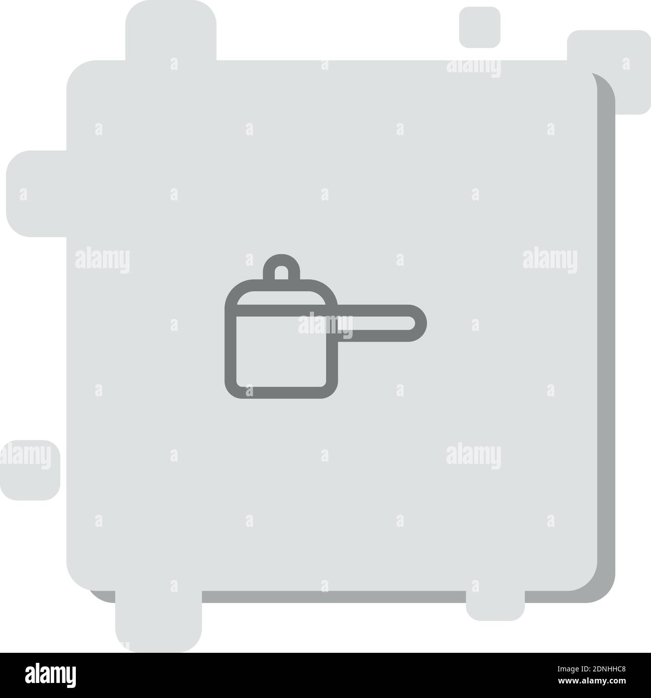 pot vector icon modern simple vector illustration Stock Vector