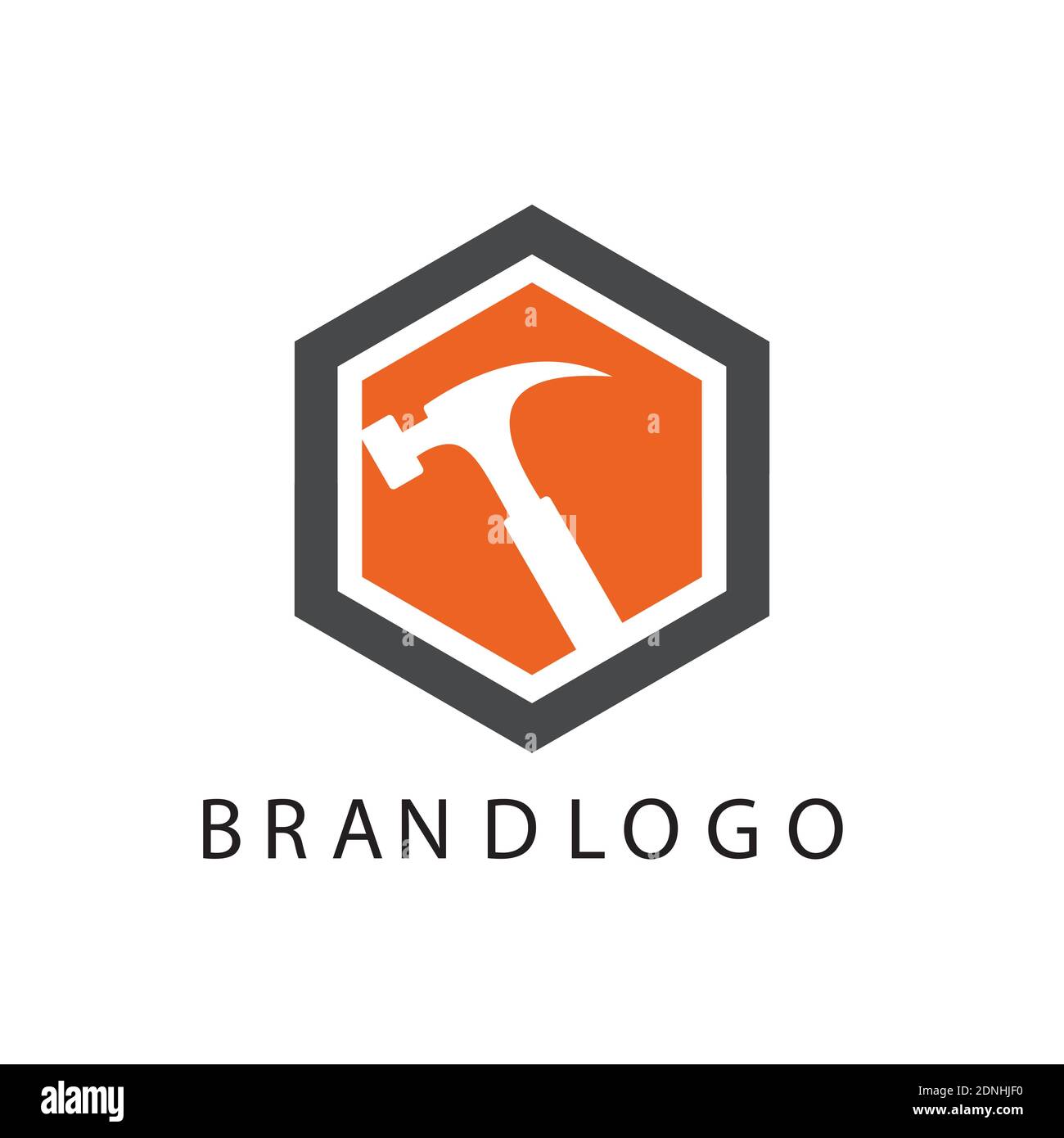 design icon home repair logo vector, symbol template Stock Vector