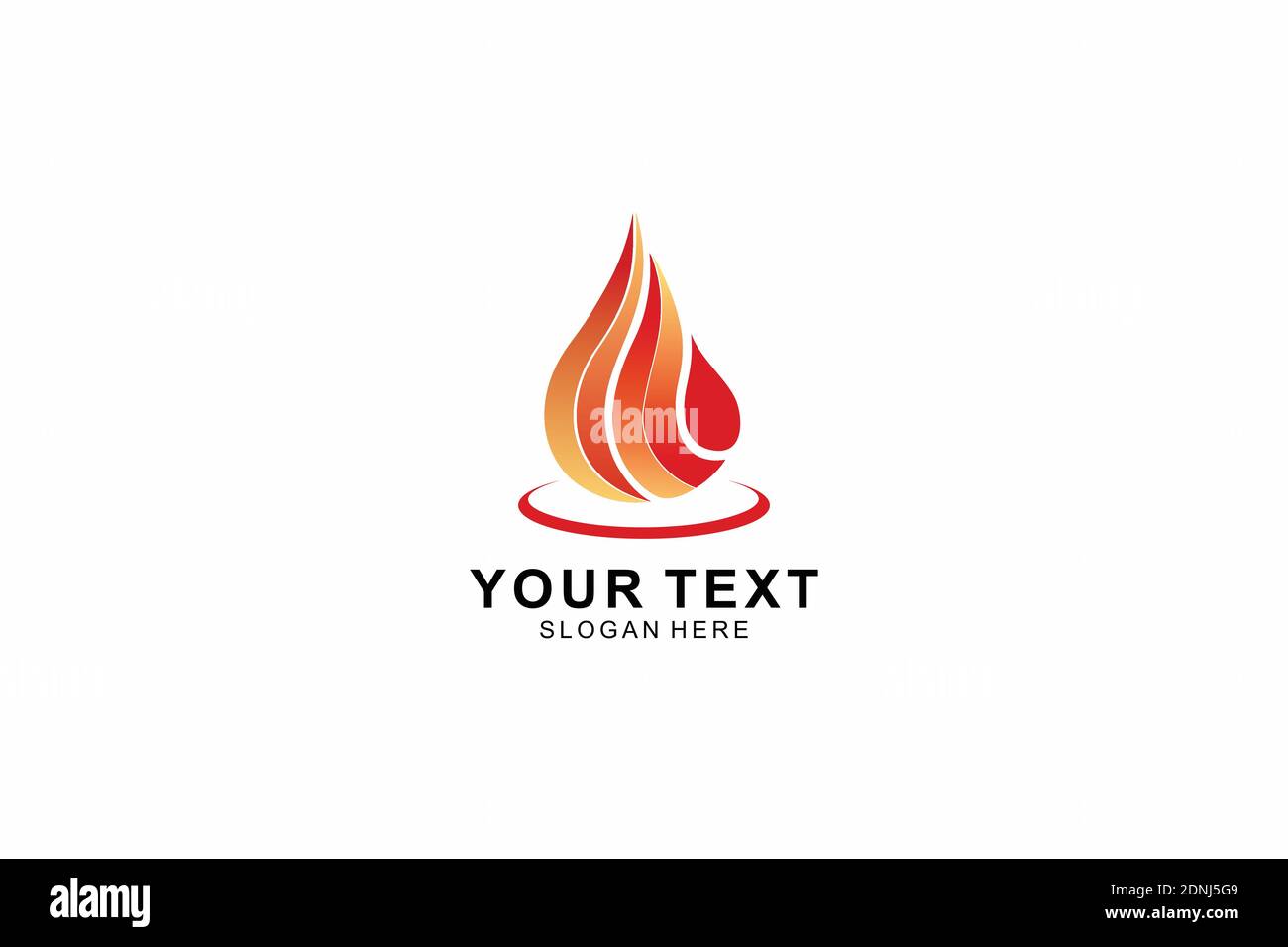Oil & fire, Gas logo icon symbol illustration Stock Vector Image & Art ...
