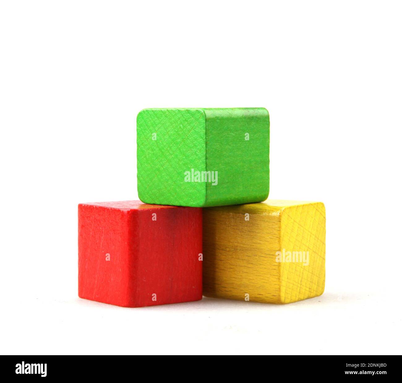 Kids playing colorful blocks Cut Out Stock Images & Pictures - Alamy