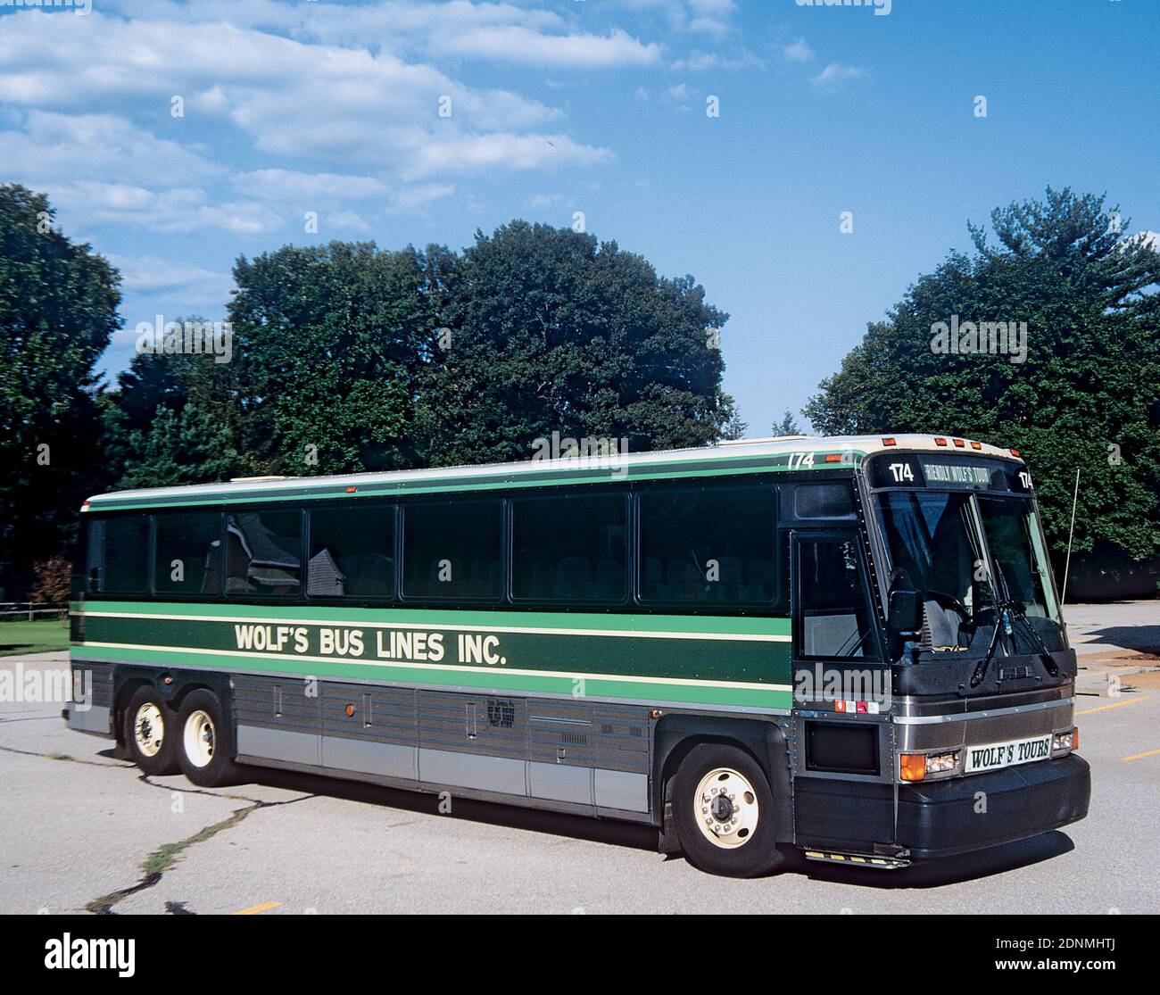 Tour Bus Motorcoach Stock Photo