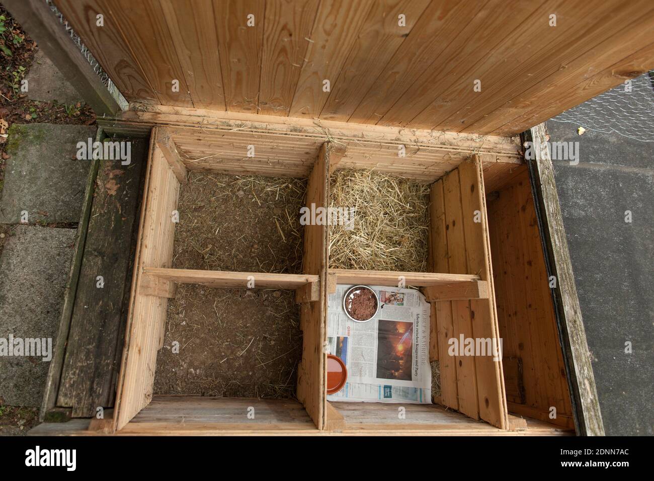 Outdoor hedgehog clearance enclosure