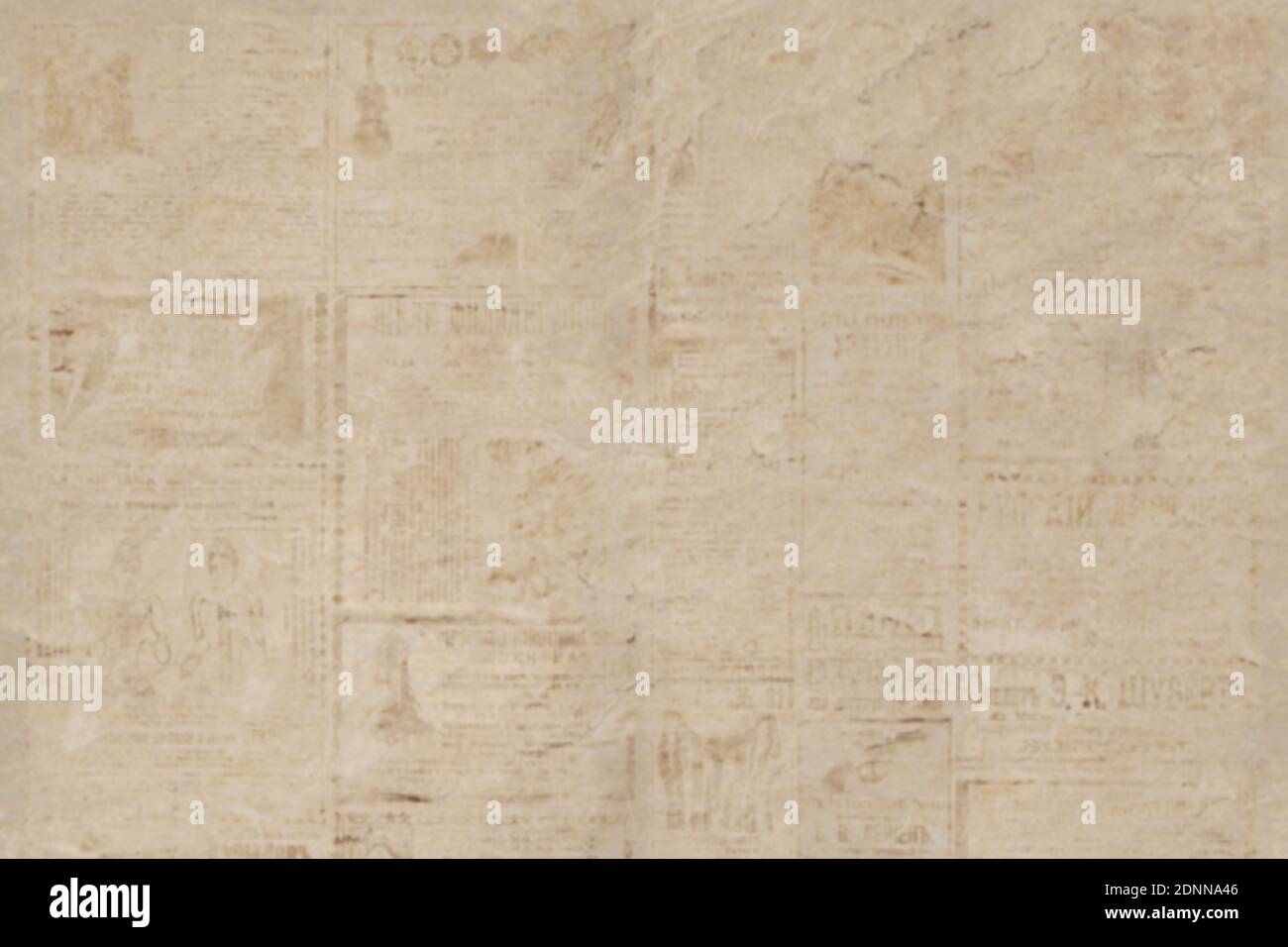 Newspaper Paper Grunge Aged Newsprint Pattern Background Vintage Old Newspapers Template Texture Unreadable News Horizontal Page With Place For Text Stock Photo Alamy