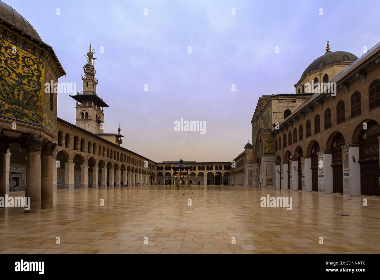 The Umayyad Mosque of Damascus Stock Photo - Alamy