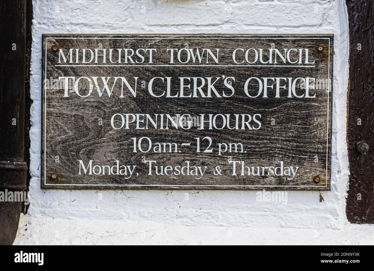 Old town council offices sign hires stock photography and images Alamy