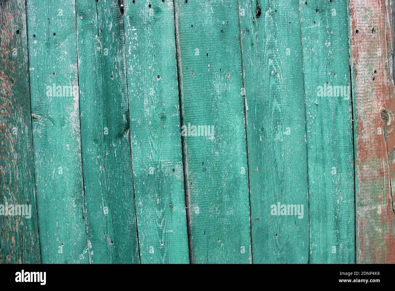 old wooden grunge painted fence wall, green background Stock Photo - Alamy