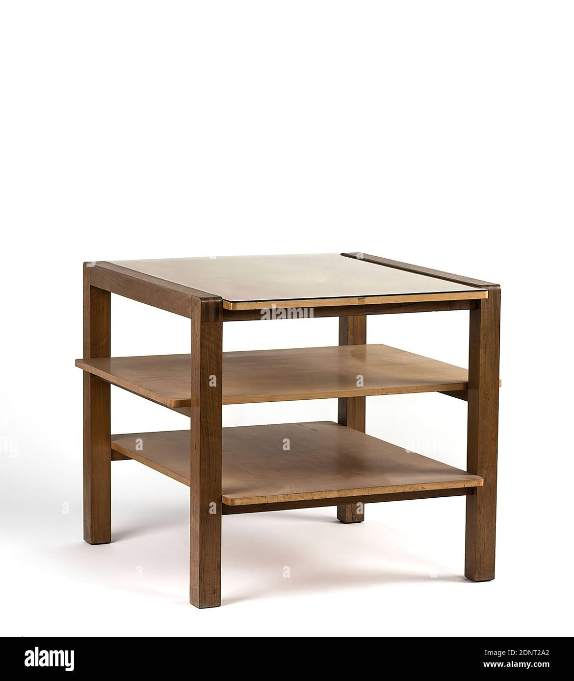Staatliche Bauhochschule Weimar Erich Dieckmann Tea Table With Glass Top Hamburg Beech Maple Glass Beech Maple