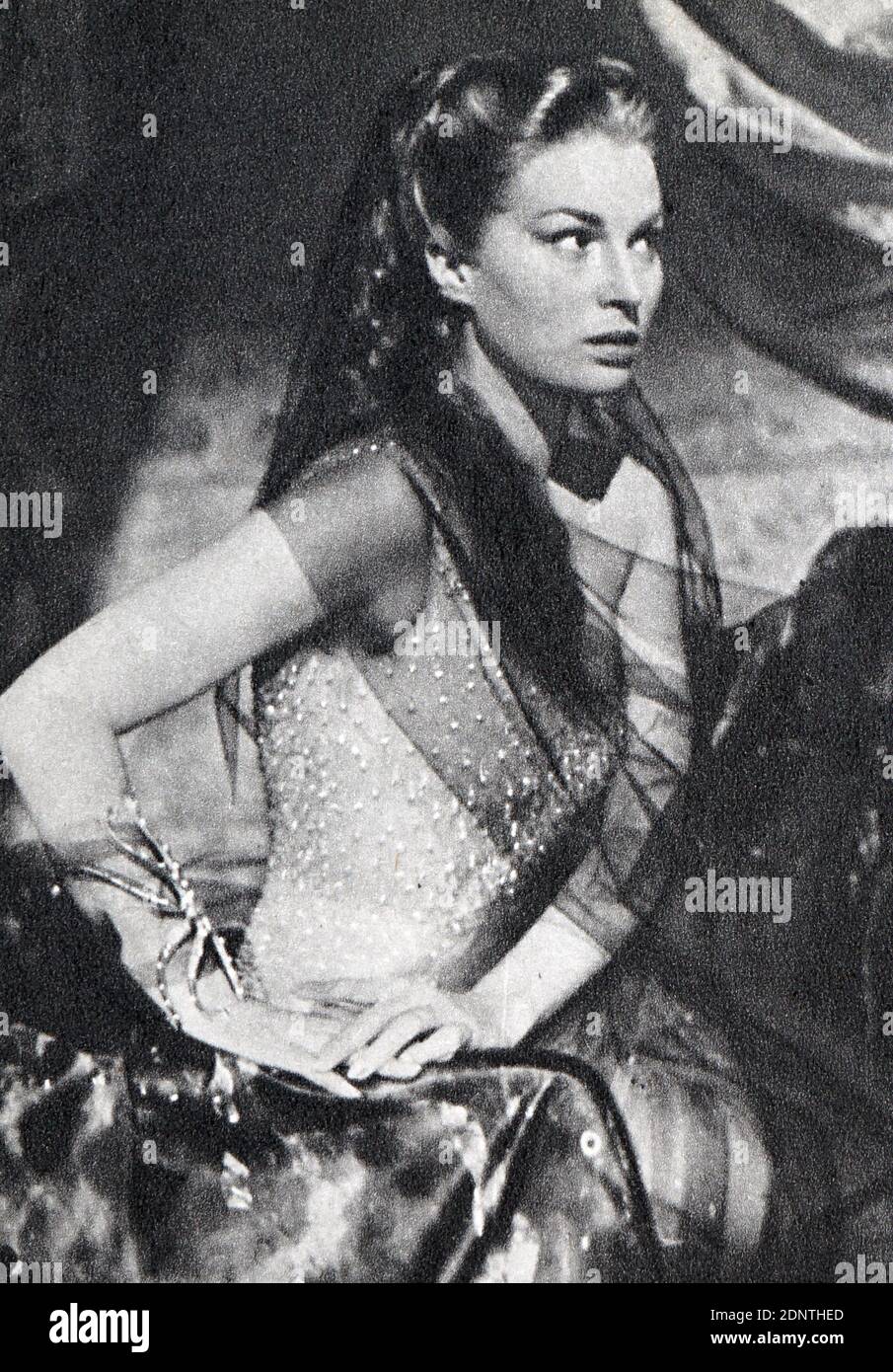 Film still of Silvana Mangano (1930-1989) from 'Ulysses'. Stock Photo
