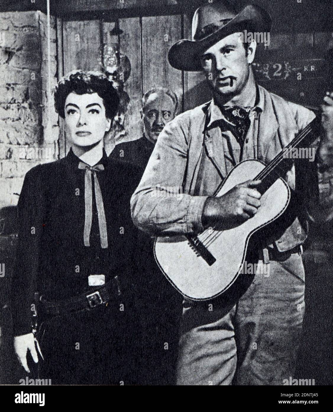Film still from 'Johnny Guitar' starring Joan Crawford, Sterling Hayden