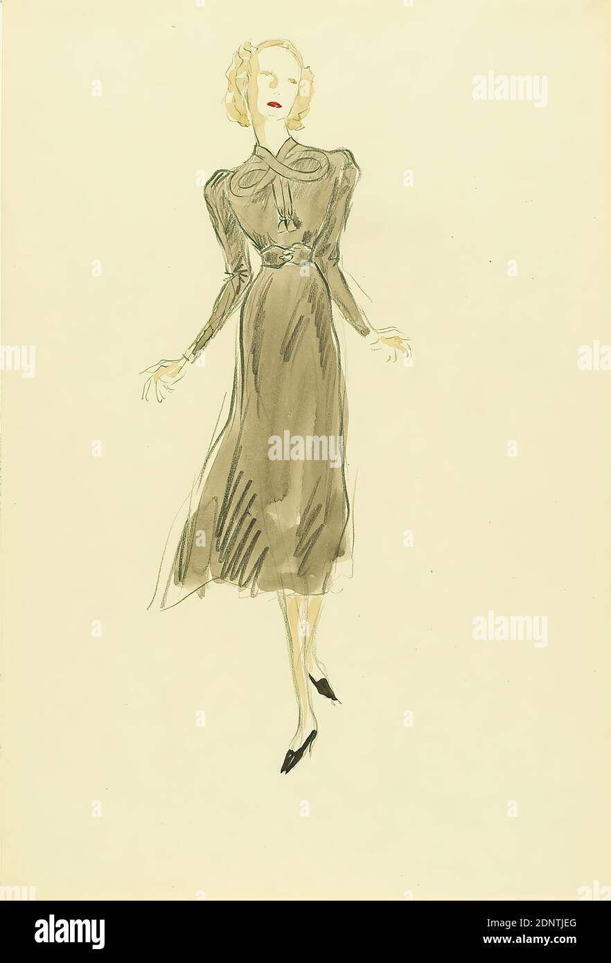 Fashion design drawing hi-res stock photography and images - Page 10 - Alamy, image size:882x1390