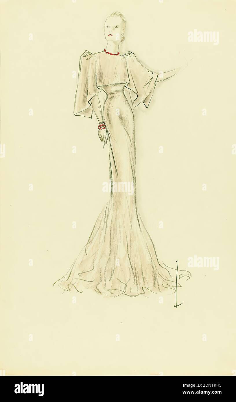 1950s ball gown evening dress & bolero vintage sewing pattern repro – Lady  Marlowe