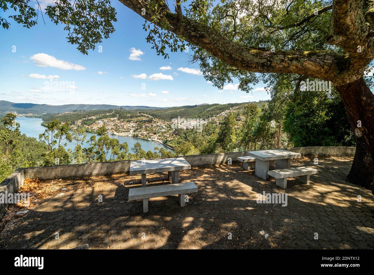 Beautiful landscapes of Douro river Valley, Porto region, Portugal ...