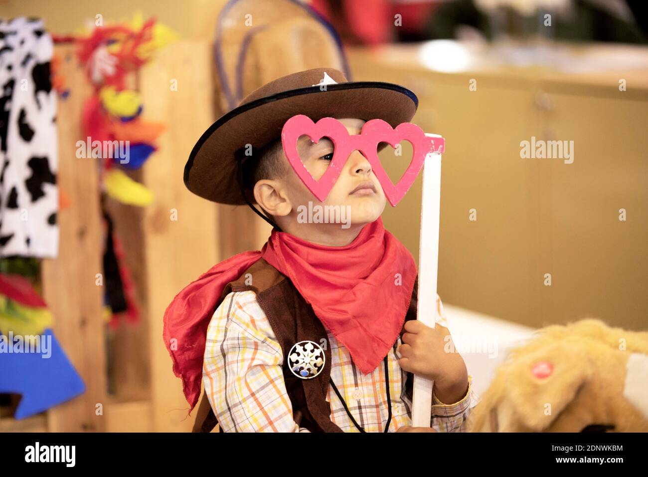 Boy in cowboy costume hires stock photography and images Alamy