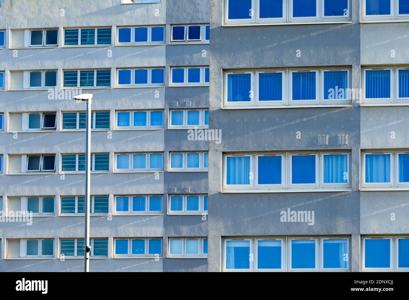 High rise block of flats, Chelmsley Wood, Birmingham, UK Stock Photo ...