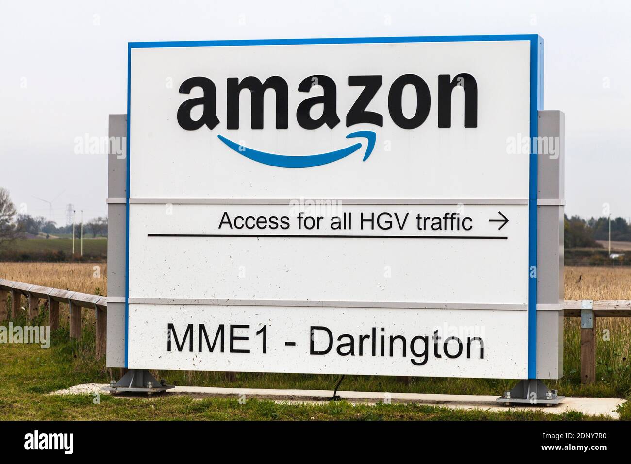 The new Amazon Fulfillment Centre at Symmetry Park in Darlington