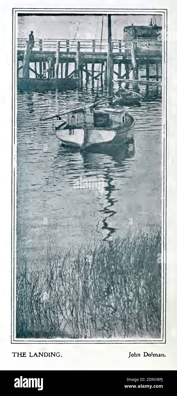 The Landing by John Dolman Stock Photo Alamy