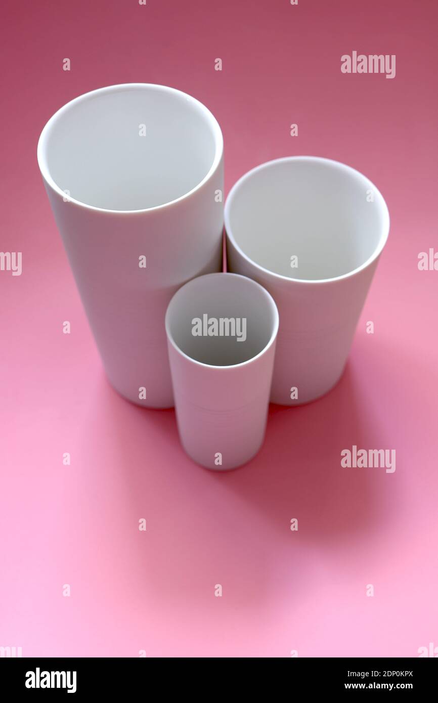 Three empty cups hires stock photography and images Alamy