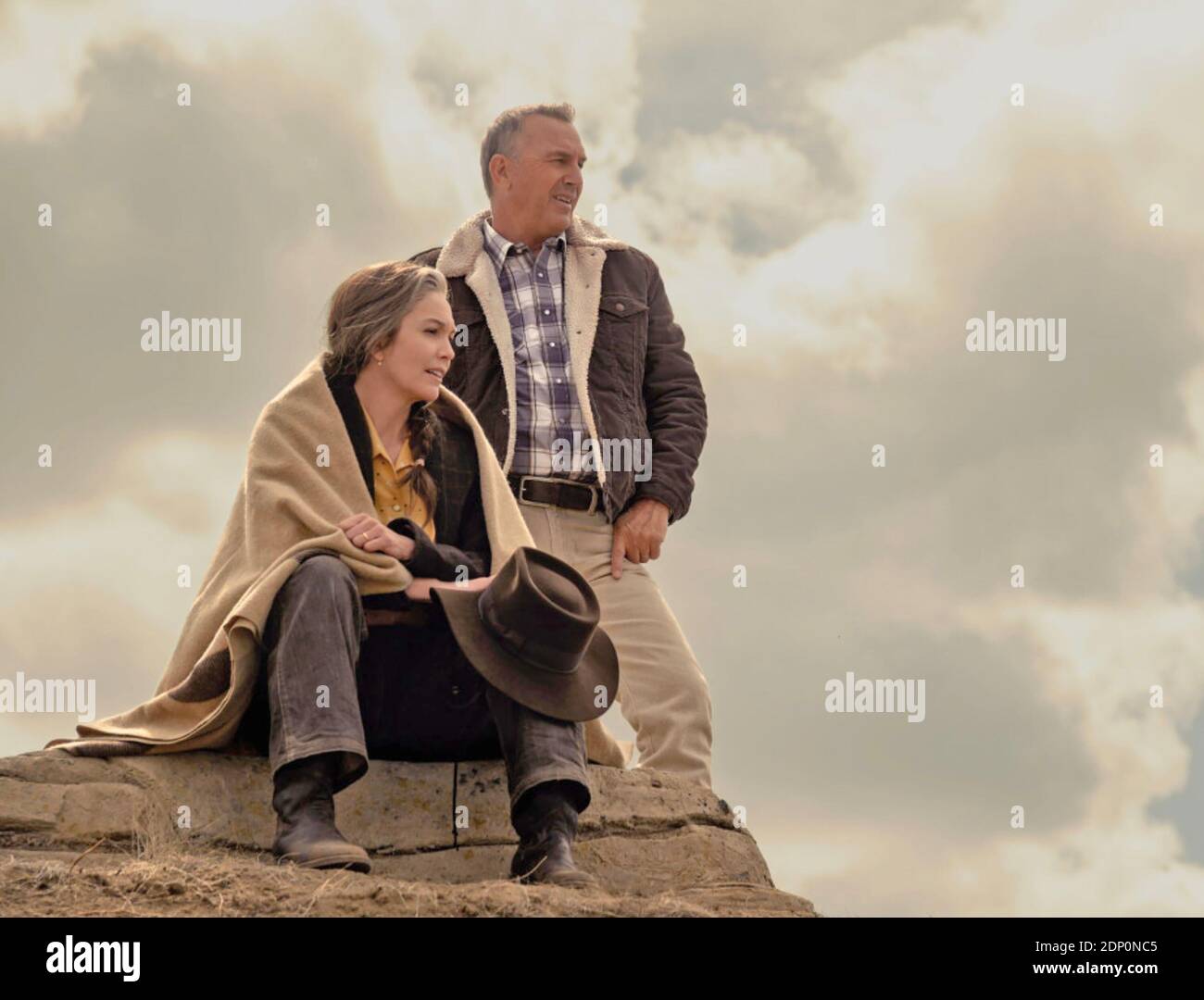 LET HIM GO  2020 Universal Pictures film with Diane Lane and Kevin Costner Stock Photo