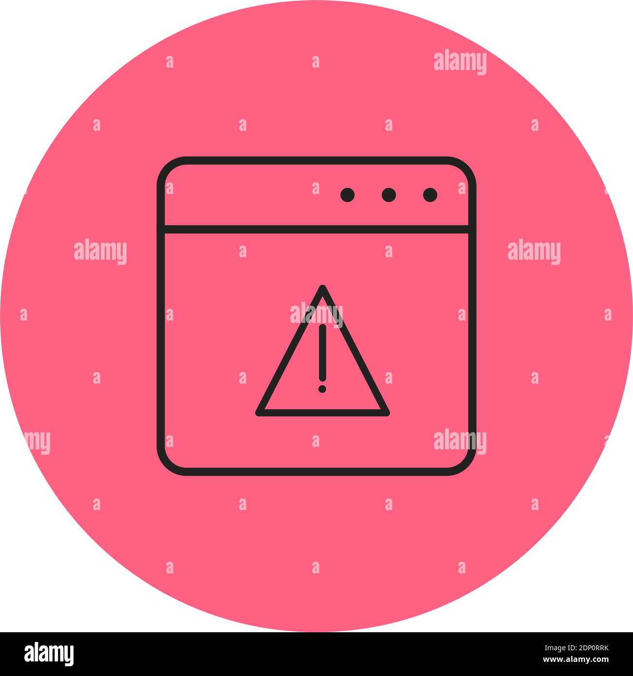 Isolated window computers tecnology online red logo - Vector Stock Vector