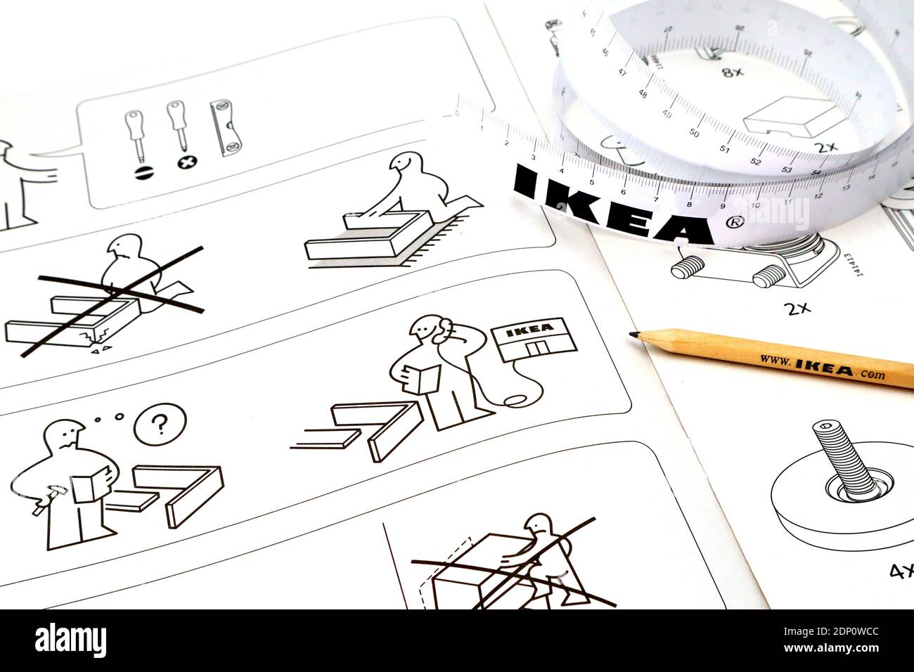 IKEA instructions manual. IKEA is the world's largest furniture