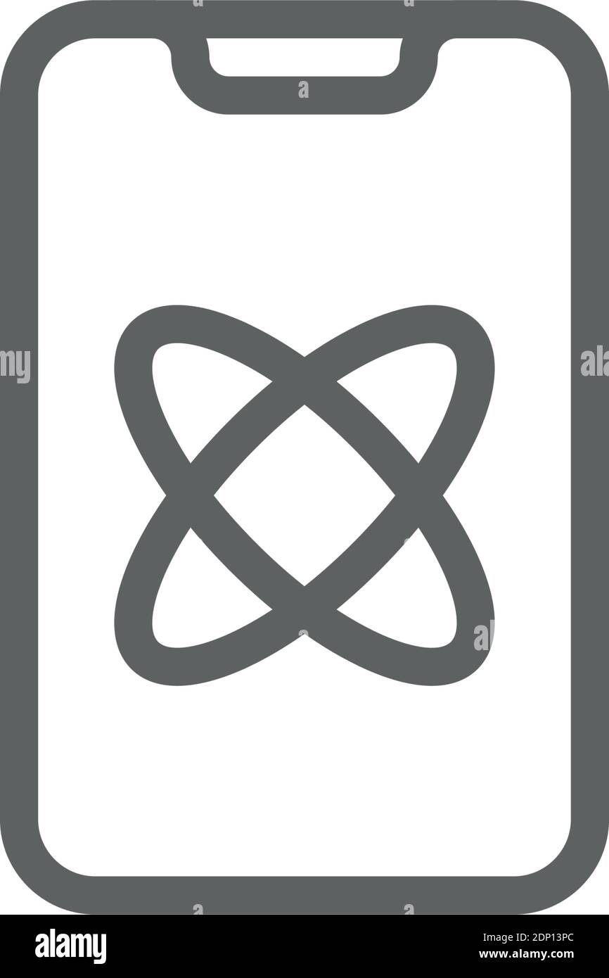 smartphone vector icon modern simple vector illustration Stock Vector ...