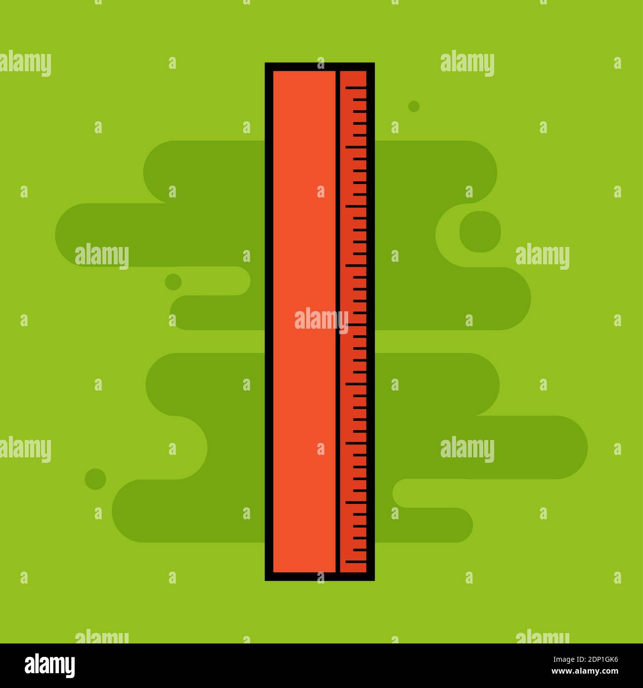 Ruler back to school picture icon Vector Stock Vector Image & Art Alamy