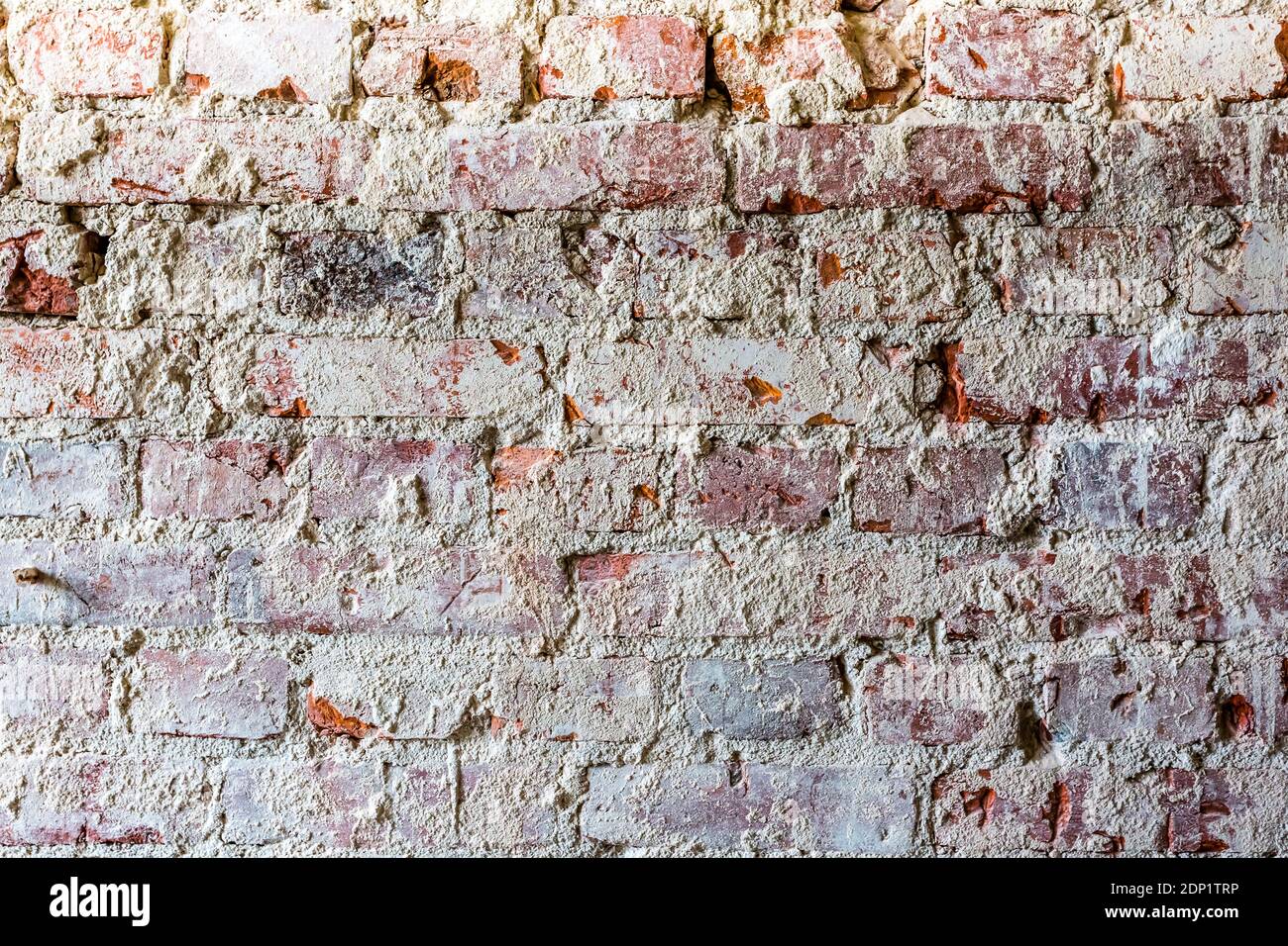 Rough old grunge orange brick wall texture background Stock Photo - Alamy