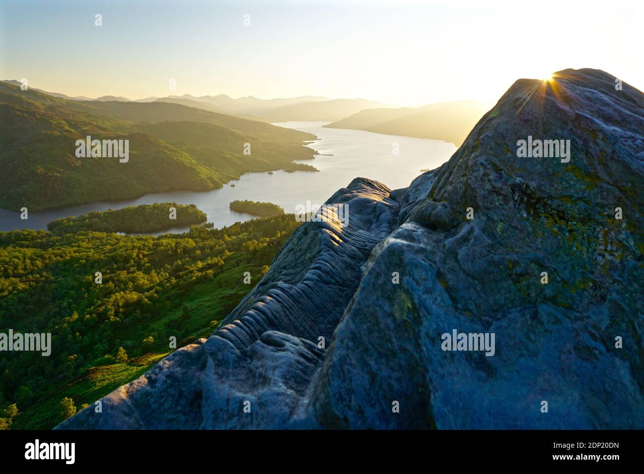 Loch Lomond & Trossachs National Park (Scotland Stock Photo Alamy